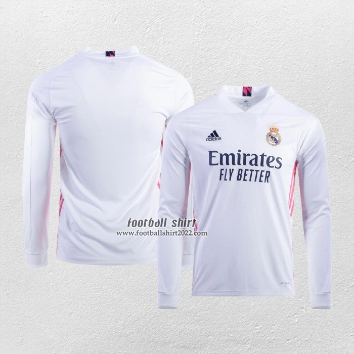 Shirt Real Madrid Home Long Sleeve 2020/21